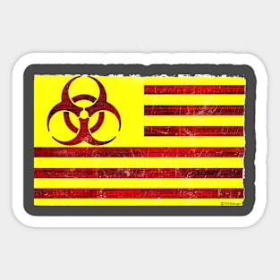 Pandemic Nation Flag Sticker